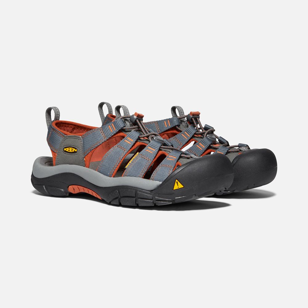 Keen Outdoor Sandalet Erkek Koyu Gri - Newport H2 - Türkiye NLVH51380